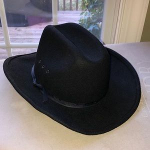Child’s 100% Wool bBlack Cowboy Hat
